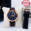 Alexandre Christie AC 3041 Rosegold Blue MALRGBU Automatic Special Edition Free Strap